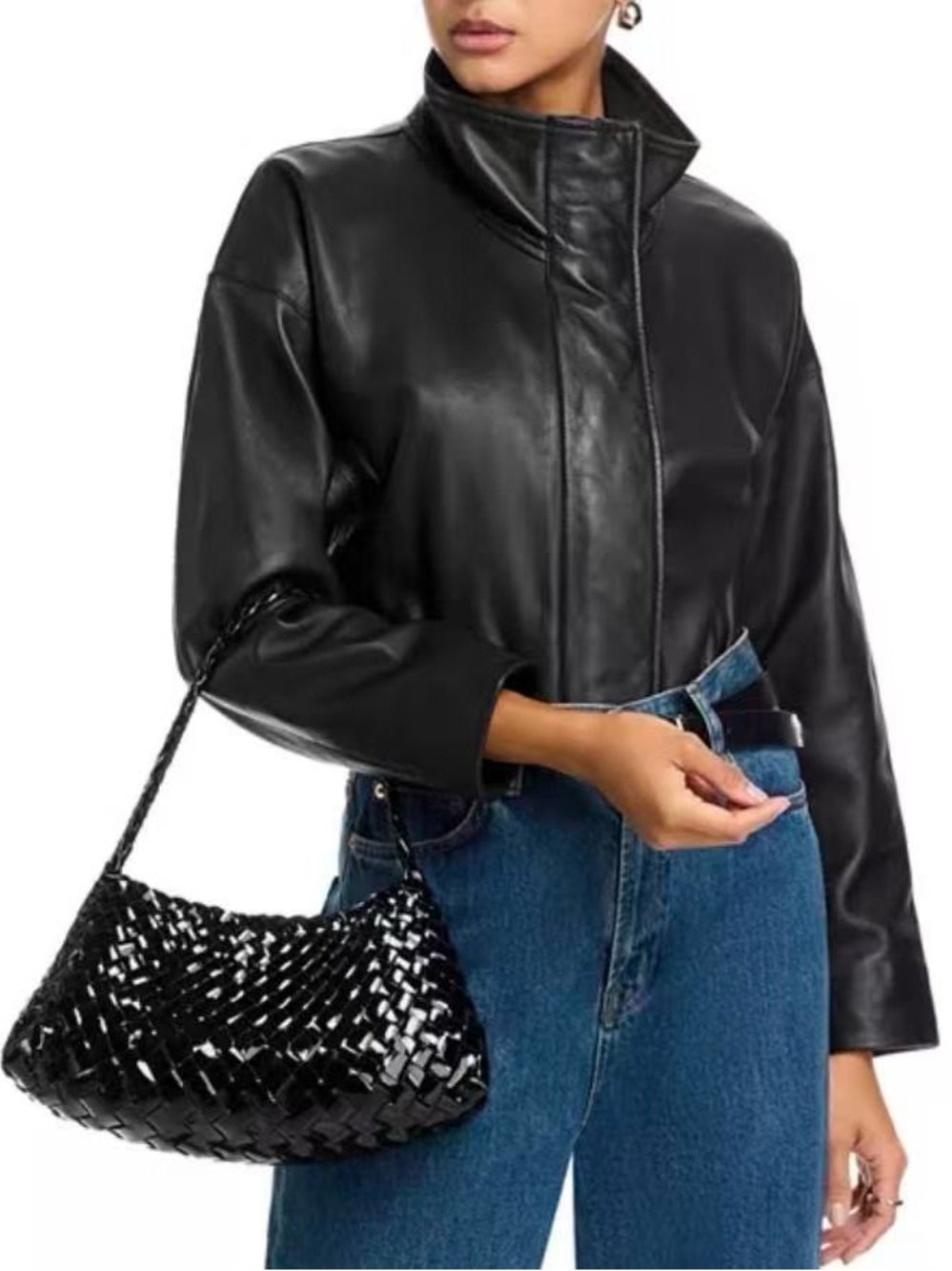 Dragon Diffusion black shoulder bag Rosanna